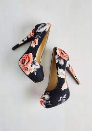 2016 trend floral heels for your spring outfit vintage heels heels classy heels