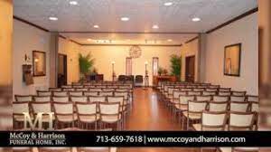 Mccoy Harrison Funeral Home Inc Funerals Memorials In Houston Youtube