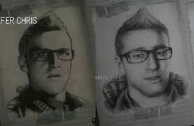 Schizzi di volti dei personaggi