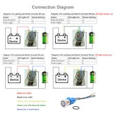 Find your 6 pin power window switch wiring diagram here for 6 pin power window switch wiring diagram and you can print out. Amazon Com 12v Push Button Latching Switch On Off Waterproof Switches Ip67 Buttons Blue Led Pushbutton Locking Button Switches 19mm 5a 12 Volt With Socket Plug Wire Pbsll 03 Blue Latching Self Lock Industrial Scientific