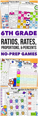 6th Grade Math Games Ratios Proportions Unit Rates 6 Rp 1 6 Rp 2 6 Rp 3 6th Grade Math Games Sixth Grade Math Classroom Math Games