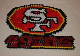 Finished size depends on the fabrics count that youre going to choose. 49ers Symbol By Jennis Kandi Shop97 Kandi Photos On Kandi Patterns