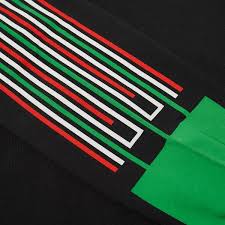 stripes long sleeve tee black