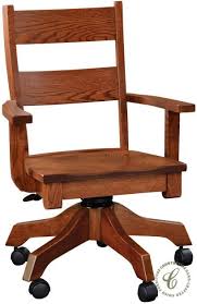 Bamberg Ladder Back Desk Chair Countryside Amish Furniture Chair Desk Chair Amish Furniture