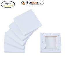 Create your own designs with canvas. Ready Stock 12pcs Mini Canvas Panels Stretched Canvas Panel 7 6 X 7 6 Cm Shopee Philippines