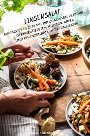 Linsen Fenchel Salat Mit Belugalinsen Und Ikea Plantbullar Klara Ida Rezepte Linsensalat Fenchel