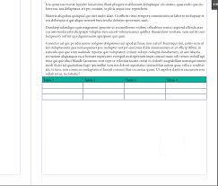 Indesign Table Indesign Graphic Design Design