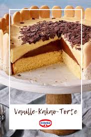 Vanille Kakao Torte Rezept Backrezepte Backen Torten Rezepte