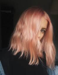 28 Trendy Nails Pastel Peach Colored Hair Blorange Hair Hair Makeover Peach Hair