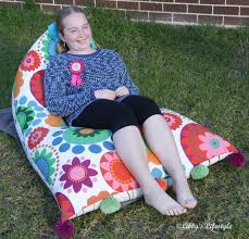 Easiest Ever Bean Bag Bean Bag Chair Pattern Bean Bag Chair Kids Diy Bean Bag Chair