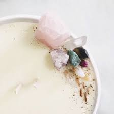 However, making your own diy flower candles is much simpler than many people think and a very. Wonderous Crystal Soy Candle Bowl Handmade By Lemon Canary