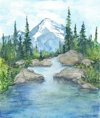 There are many reasons for this but we dont for example have competitions and there is no kit snobbery in the club so if you have a how to watercolor paint a sunset sky with silhouettes. 40 Simple Watercolor Painting Ideas For Beginners To Try Artisticaly Inspect The Artist Inside You