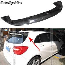 For Mercedes A Class A45 Amg W176 Carbon Fiber Rear Roof Spoiler A180 A200 A220 A250 A260 Rear Roof Wing 2013 2017 Mercedes A Class A45 Amg Carbon Fiber