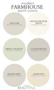 Modern farmhouse paint colors benjamin moore 2019 colors of the year. Modern Farmhouse Color Palette From Benjamin Moore By Kristie Farm House Colors Farmhouse Paint Paint Colors For Home