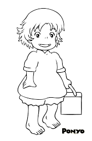 Maybe you would like to learn more about one of these? Magical Tale Of A Boy And His Goldfish Ponyo 17 Ponyo Coloring Pages Free Printables