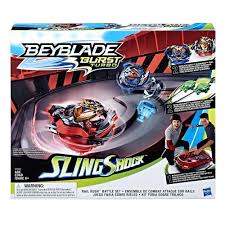 Check spelling or type a new query. Beyblade Burst Turbo Slingshock Rail Rush Battle Set