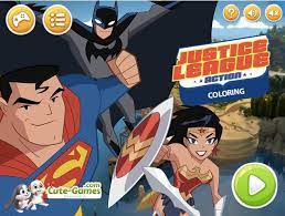 Treaba unui super erou e să le dea o lecţie tipilor răi. Liga Dreptatii De Colorat Jocuri Cu Supereroi