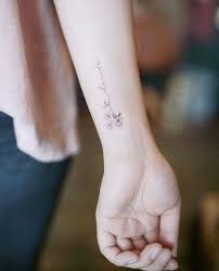Ex Libris Mini Floral Wrist Tattoo By Nando Feminine Tattoos Tattoos Tattoos For Women