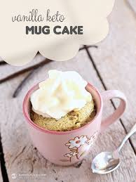 Vanilla Keto Mug Cake The Ketodiet Blog Low Carb Mug Cakes Vanilla Keto Mug Cake Mug Recipes