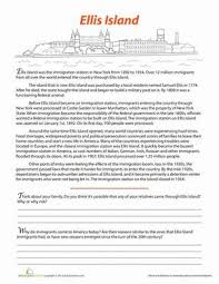Ellis Island Worksheet Education Com Social Studies Worksheets Immigration Lessons Middle School History