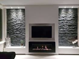 Wall Tv Place Ideas By Using Pallets As Material For Making It 31 Living Room Tv Wall Fireplace Tv Wall Living Room With Fireplace