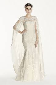 New Wedding Dresses And Bridal Gowns At David S Bridal Cape Wedding Dress Boat Neck Wedding Dress Oleg Cassini Wedding Dresses