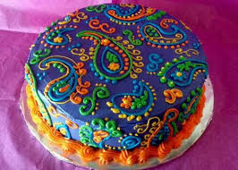 Paisley Cake Cupcake Cakes Unique Cakes Recipes Cake Decorating