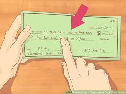 How to sign a document for someone else & note your initials. How To Endorse A Check To Someone Else Chase How To Wiki 89