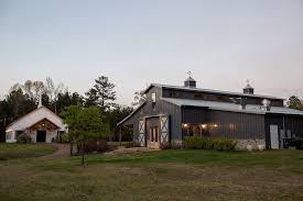 But, while your garage often has many of your home's actual comforts, your pole barn doesn't, until you install electricity, plumbing, drainage, and insulation. Metal Wedding Venue Barn Building Steel Venue Builders