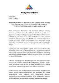 Malaysian communications and multimedia commission. Kenyataan Suruhanjaya Komunikasi Dan Multimedia Malaysia Facebook