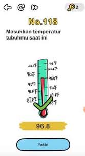 Bermain game brain out ini memang kadang bikin kita pusing apalagi kalau gak nemu jawabannya. Jawaban Masukan Temperatur Tubuhmu Saat Ini Brain Out Casdiro Com