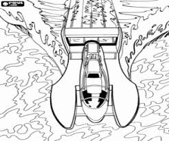 Coloring the boat will allow you to brighten up your leisure time with creativity and acquaintance with a small ship. Racing Boat Coloring Pages Suse Racing
