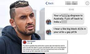 Tennis bad boy Nick Kyrgios reveals the shocking social media abuse he  receives online | Daily Mail Online