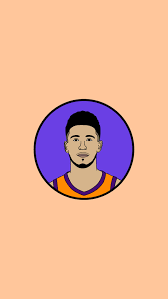 Devin Booker Phoenix Basketball Sticker By Sportsign Devin Booker Devin Booker Wallpaper Phoenix Suns Basketball