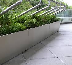 There are many other uses for this material and some of them focus on little things like planters or decorations. Vista Planter Stainless Steel Planter Street Furniture