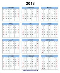 2018 Calendar Free Printable Template Uk Holidays Usa Calendar Uk Calendar Yearly Calendar