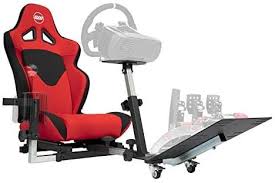 Amazon Com Openwheeler Gen2 Racing Wheel Stand Cockpit Black On Black Fits All Logitech G29 G920 All Thrustma In 2020 Racing Simulator Racing Wheel Gaming Chair