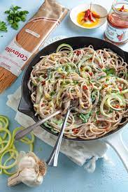 Whole Wheat Spaghetti With Yogurt Cream Sauce Colavita Recipes Recipe Pasta Recipes Wheat Pasta Recipes Whole Wheat Noodles