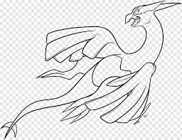 Pokemon coloring pages for kids printable free. Lugia Lugia Legendary Pokemon Coloring Page Transparent Png 824x632 3131508 Png Image Pngjoy
