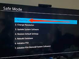 How To Put Ps4 In Safe Mode Or Get Out Of It If You Re Stuck