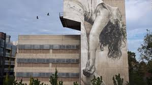 Concrete Giants Arresting Figures Appear On Rural Grain Silos Street Artists Murals Street Art 3d Street Art