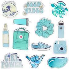 Pack de 5 láminas de stickers funcionales. Pegatinas Bonitas Pegatinas Kawaii Pegatinas Imprimibles