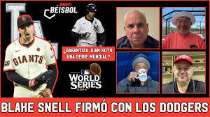 BLAKE SNELL firmó con los DODGERS 😱😱 ¿Garantiza JUAN SOTO un boleto a  SERIE MUNDIAL?