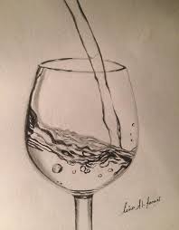 Glass Of Water Drawing By Lina Faouri 74,794 glass water clip art images on gograph. glass of water by lina faouri