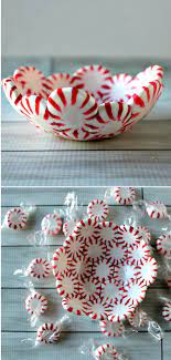 Diy Peppermint Candy Bowls Princess Pinky Girl Peppermint Candy Bowl Easy Diy Christmas Gifts Peppermint Candy