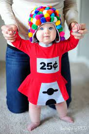 Diy Baby Gumball Machine Costume Baby Girl Halloween Costumes Diy Halloween Costumes For Kids Halloween Costumes For Kids