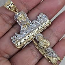 10k Gold jude Jesus Crucifix last supper Cross saint judas Pendant 2.50 |  eBay