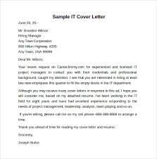This cover letter example is specifically designed for it positions in 2021. Free 10 Sample Information Technology Cover Letter Templates In Pdf Ms Word