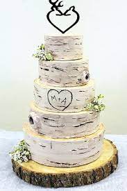 Birch Wedding Wedding Cake Tree Birch Wedding Wedding Cake Rustic