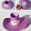 To create the lip of the hat, tape horizontal cards to each of the bottoms of the cards, then tape another layer of cards in between this row. Https Encrypted Tbn0 Gstatic Com Images Q Tbn And9gcrouanxyh Bclnvjravsut Ytefestbvadfgjae0hk0ldsgkrqs Usqp Cau